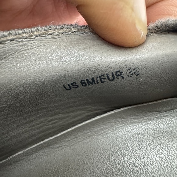 Womens Vince Ventura Gray Knit Slip On Casual Comfort Low Sneakers Shoes Size 6 - Picture 8 of 8